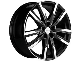 Khomen Wheels KHW1905 (Geely Monjaro/Tugella) 7.5x19 5x108 ET46 63.4 Black-FP